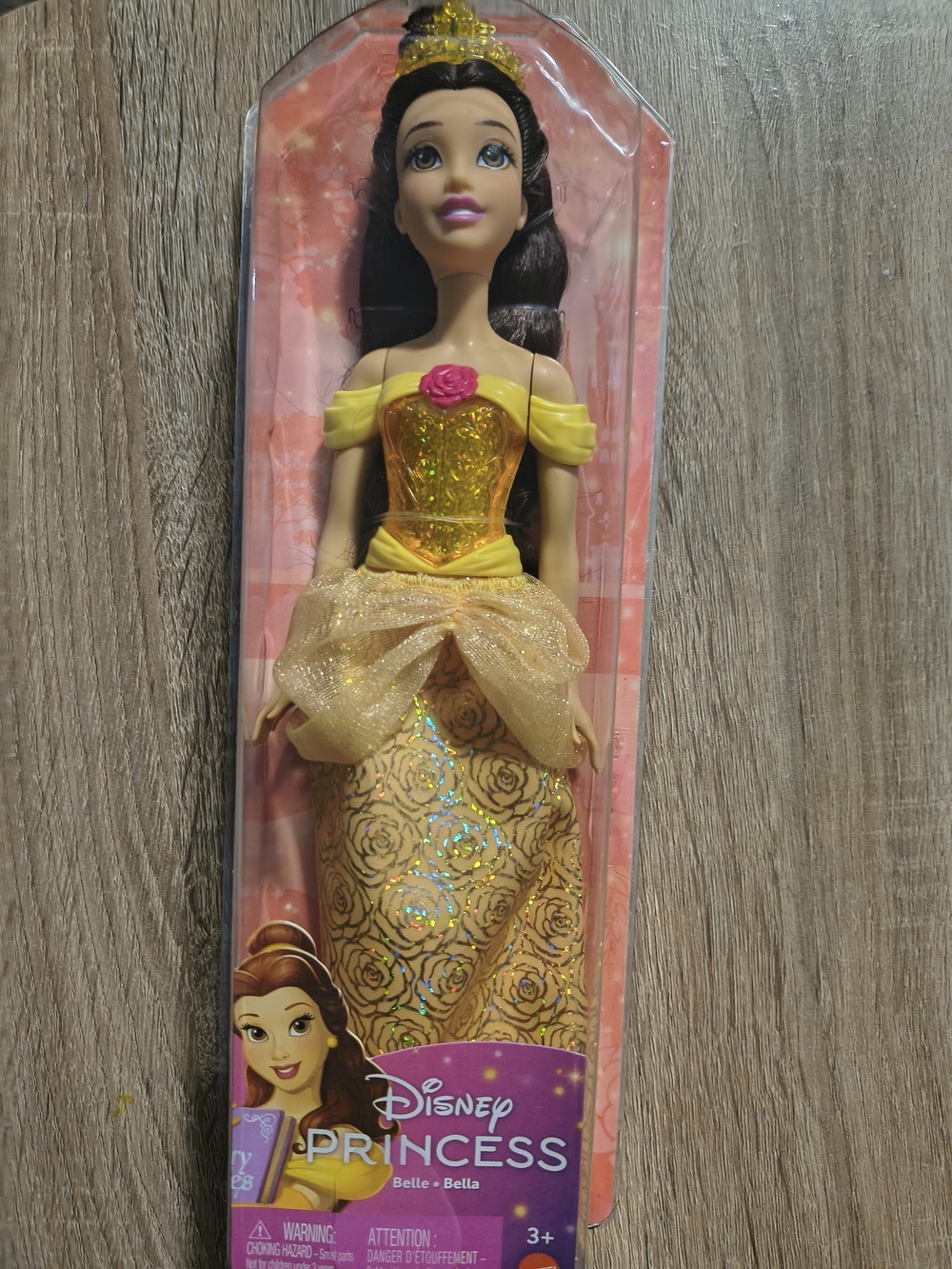 Disney Princess Belle Doll in Yellow Gown - Kids Toy